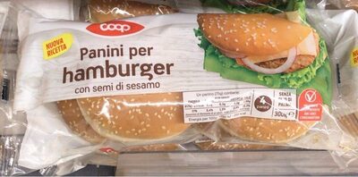 Panini per hamburger con semi di sesamo - Producto - it