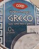 Coop yogurt magro greco 0% grassi - Product