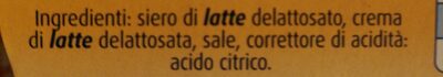 Ricottine - Ingredients