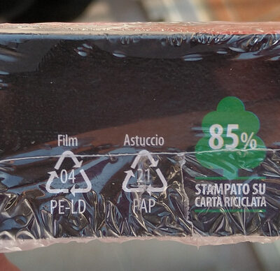 Gamberi argentini - Istruzioni per il riciclaggio e/o informazioni sull'imballaggio