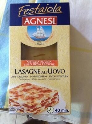 Lasagne Blätter - Prodotto