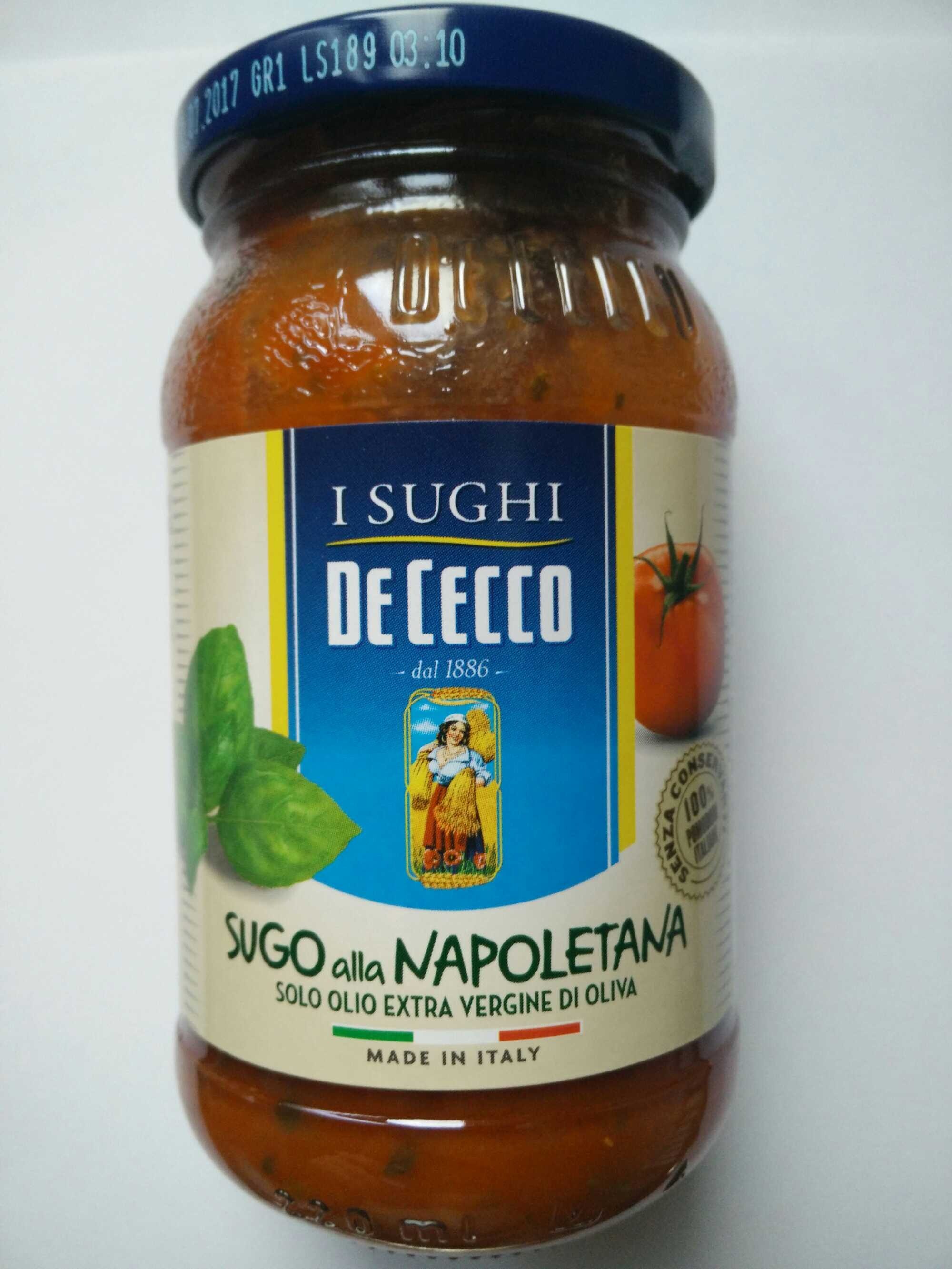 I Sughi  Tomato sauce with basil - Produkt - fr