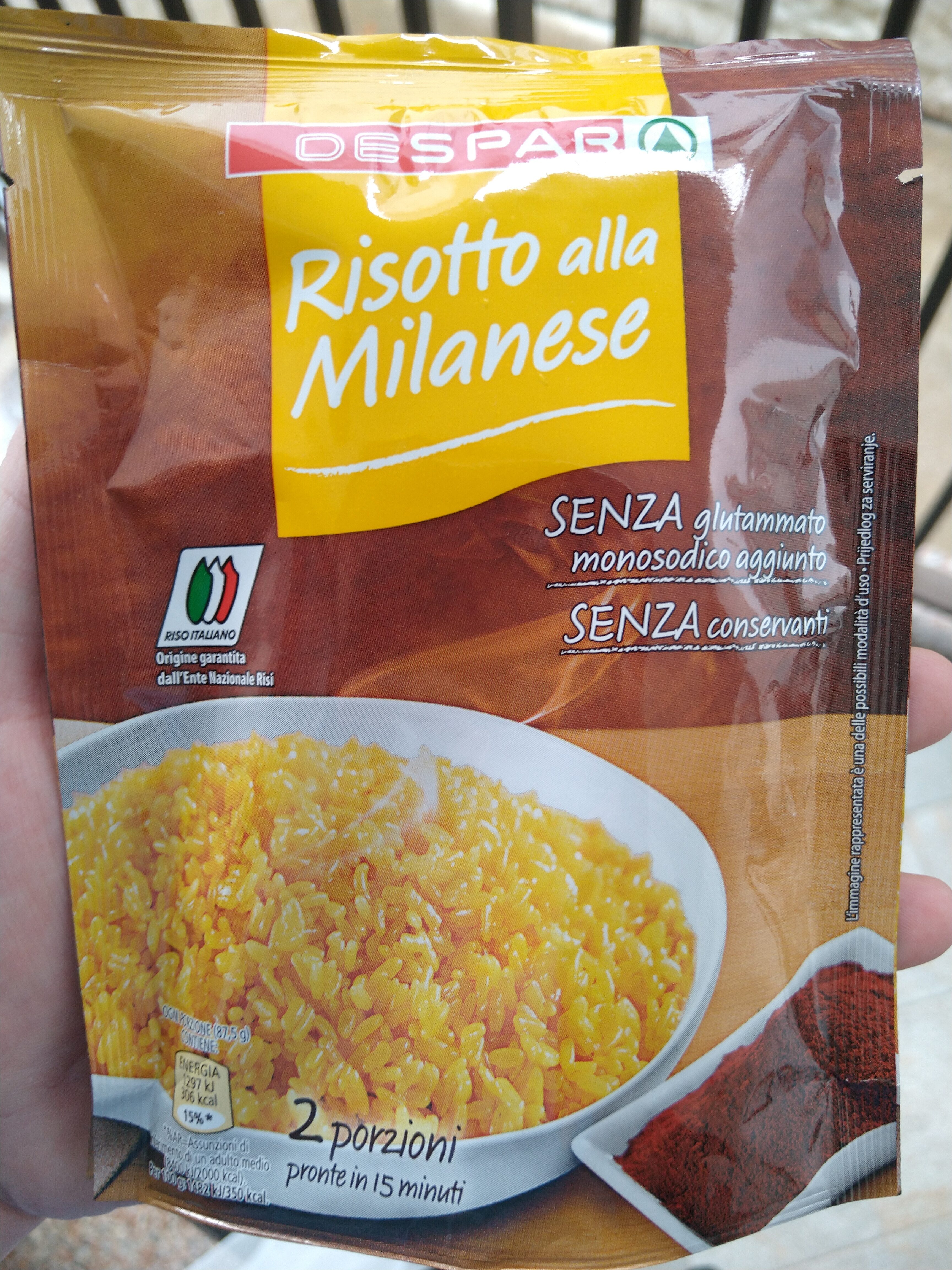 Risotto alla milanese - Produkt - it