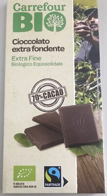 Puro cioccolato extra fondente bio - Prodotto