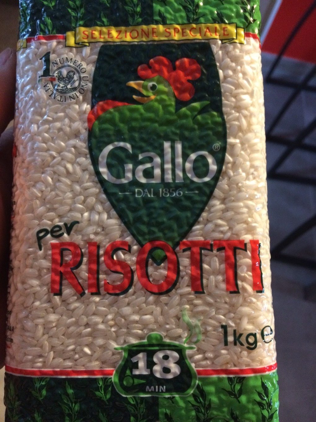 Riz Pour Rizotto, 1 Kilo, Marque Riso Gallo - Product - fr