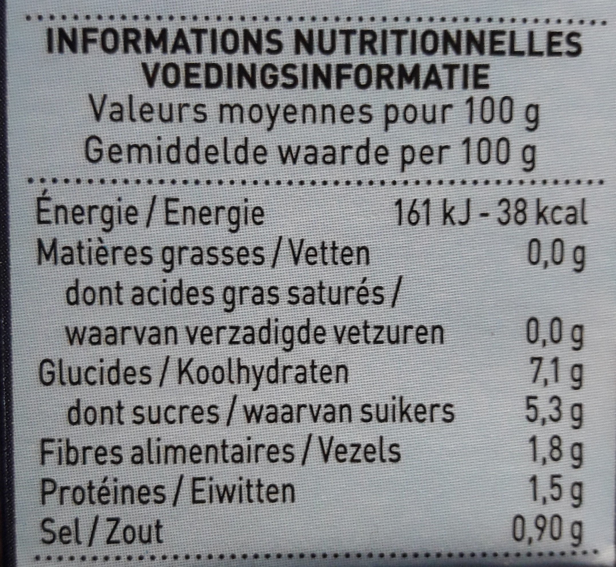 Pasta Sauce Kräuter - Nutrition facts - fr