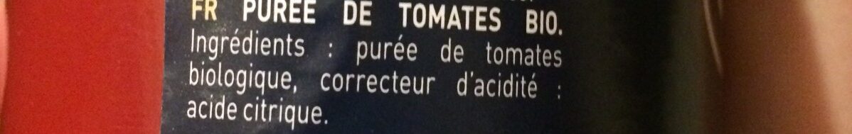 Passata passierte tomaten - Zutaten - fr