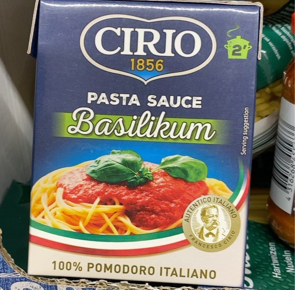 Pasta Sauce Basilkum - Produkt