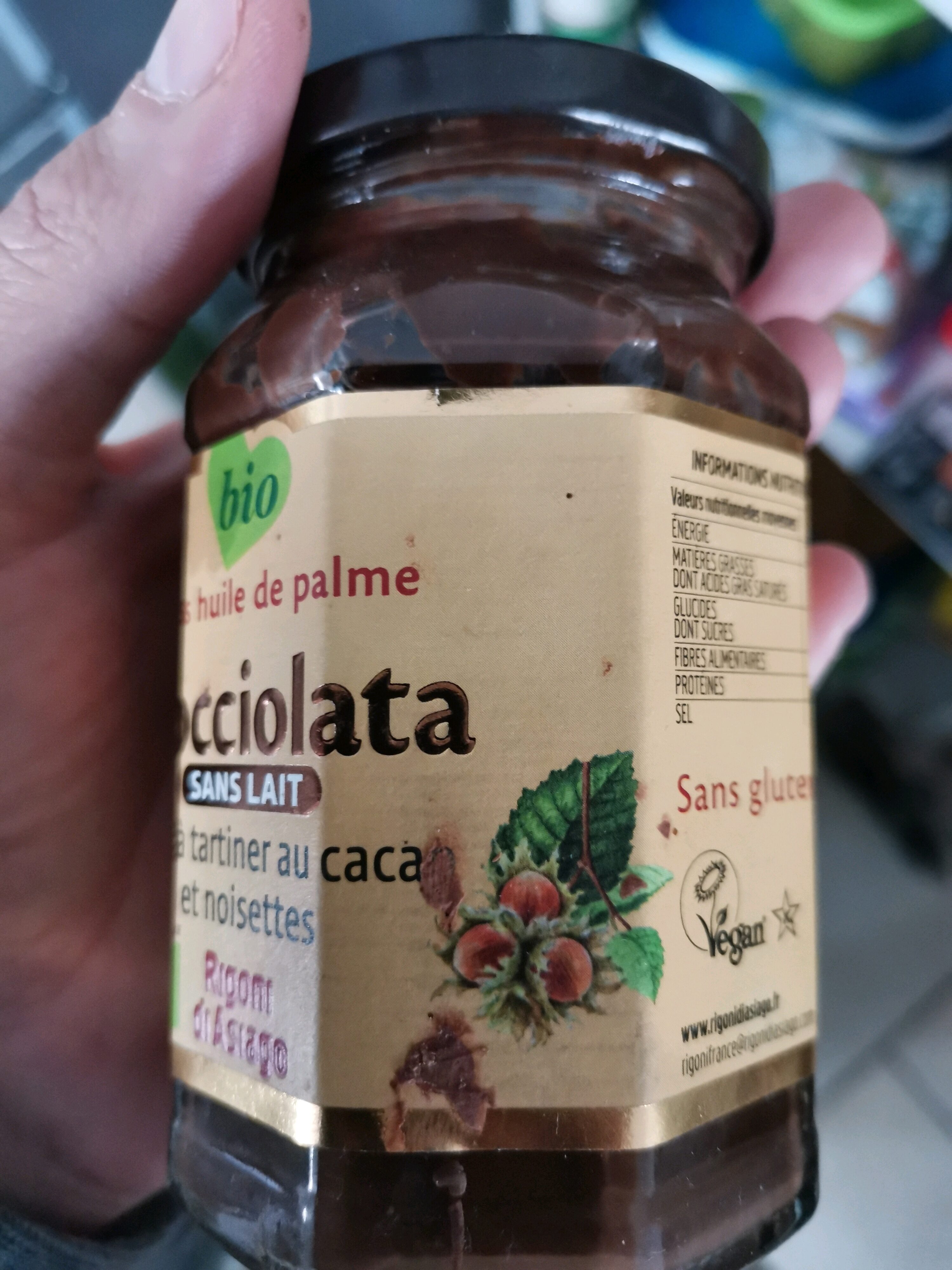 pâte à tartiner au cacao et noisettes - Wiederverwertungsanweisungen und/oder Verpackungsinformationen - fr