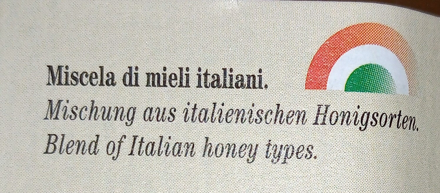 Miele italiano Rigoni - Ingredienti