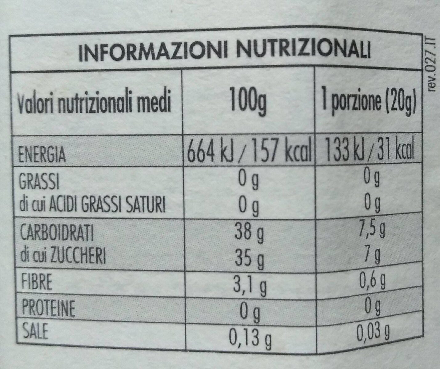Confiture De Mures Bio 250 GR - Nutrition facts - fr