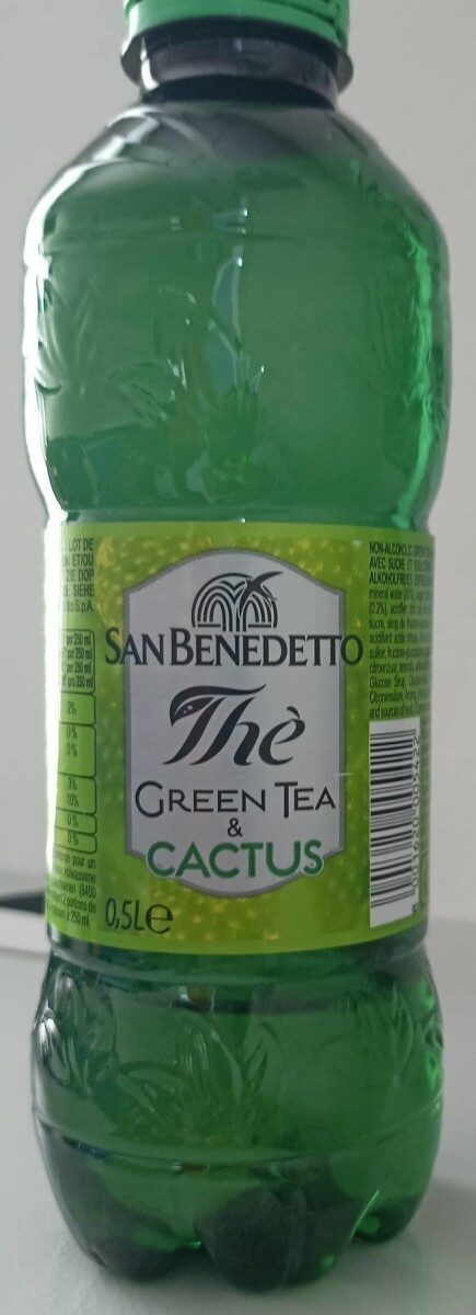 Green tea et cactus - Produit