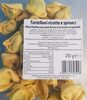 Tortelloni ricotta e spinaci - Produit