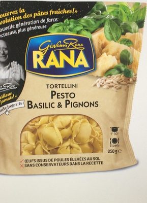 Tortellini Pesto Basilic & Pignons - Produit