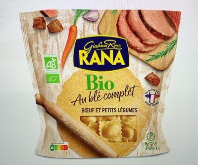 Ravioli Bio au Blé Complet Boeuf et Petits Légumes - Product - fr
