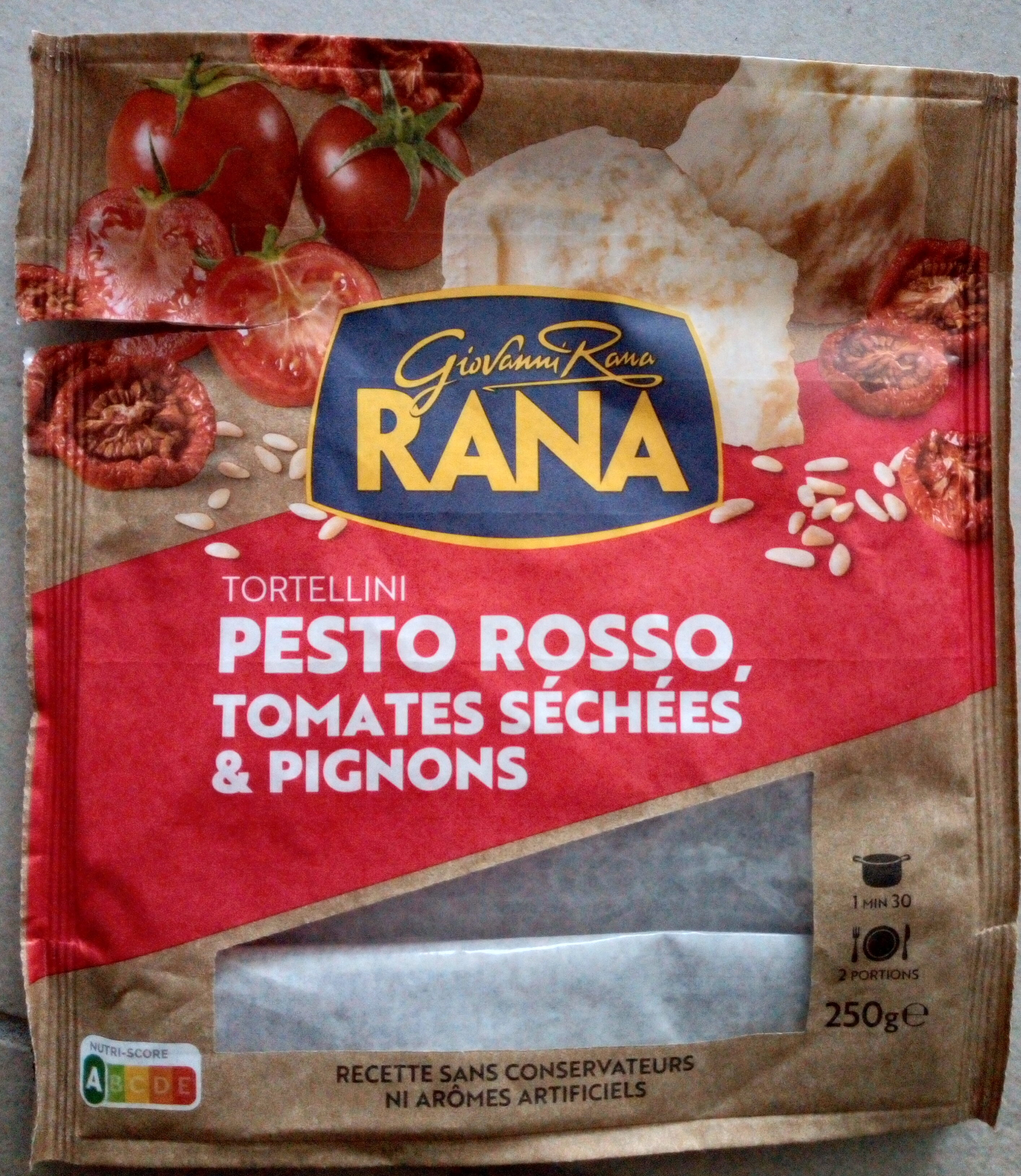 Tortellini Pesto Rosso, Tomates Séchées & Pignons - Produit
