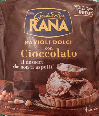 Ravioli dolci con cioccolato - Product - it