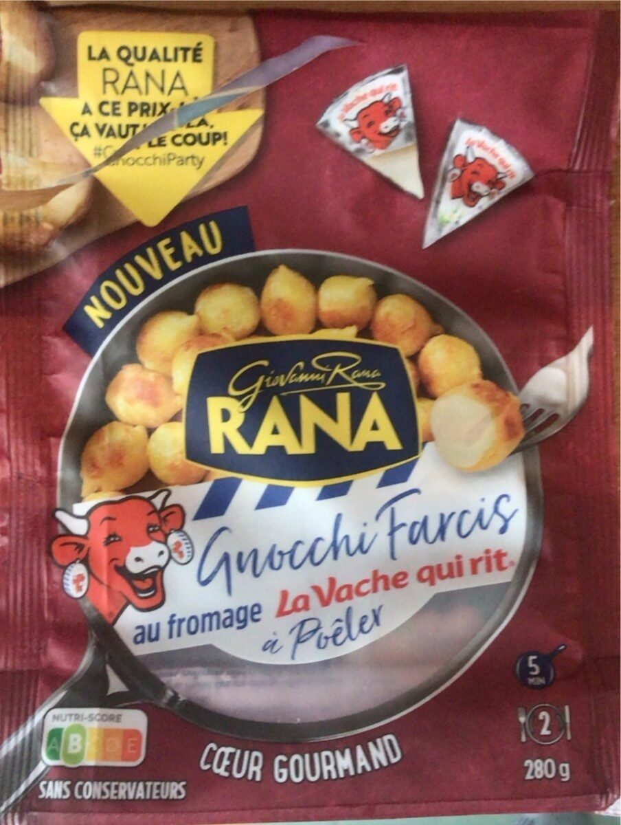 Gnocchi Farcis au fromage La Vache qui rit à poêler - Produit