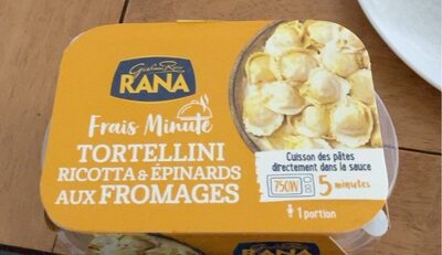 Tortellini ricotta et epinards aux fromages - Produit