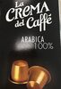 La Crema del Caffé - Arabica 100% - Product
