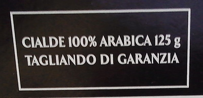 100% ARABICA - Ingredients - fr