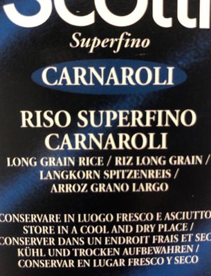 Carnaroli - Ingredients - fr