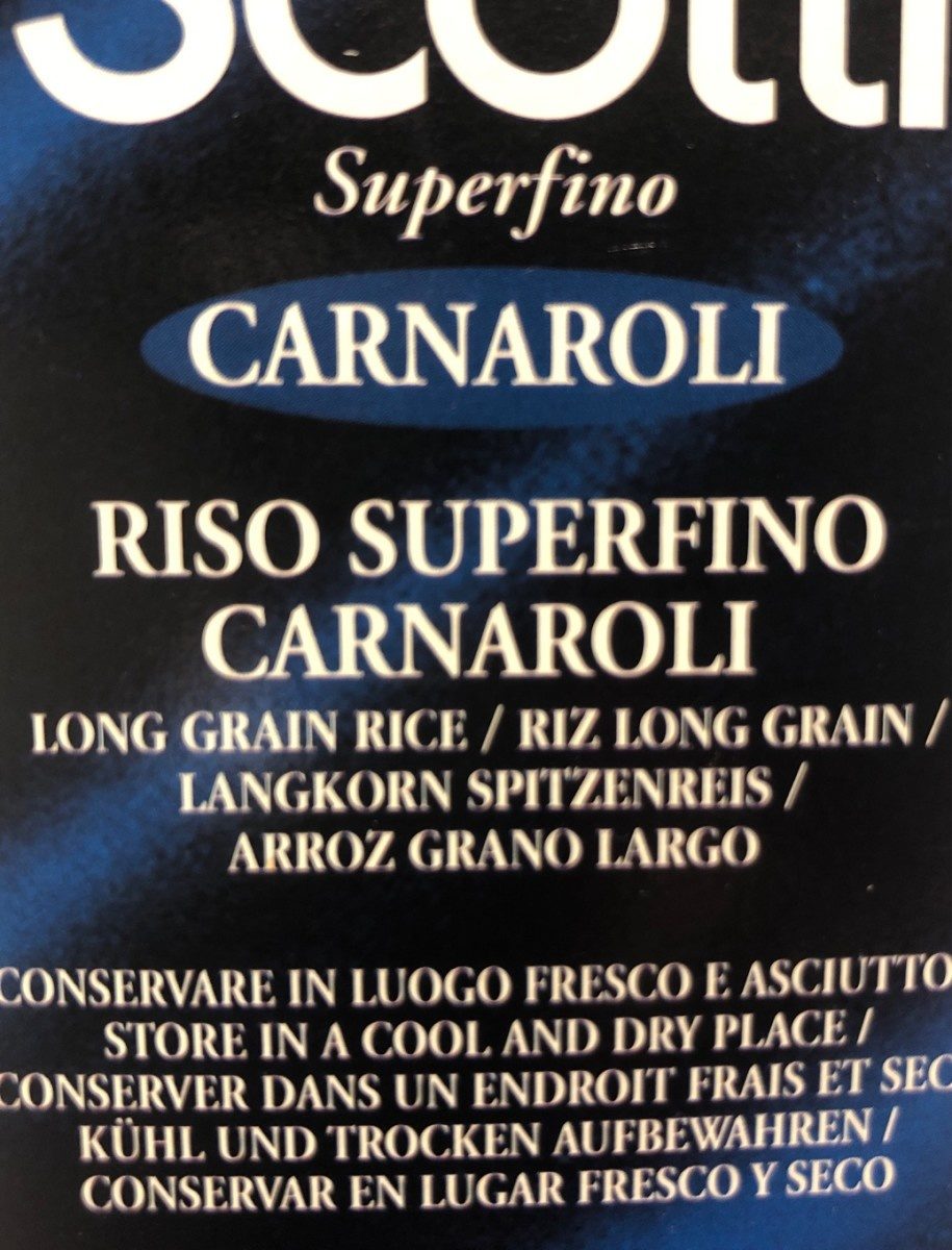 Carnaroli - Ingredients - fr