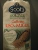 Gallette riso e miglio - Prodotto