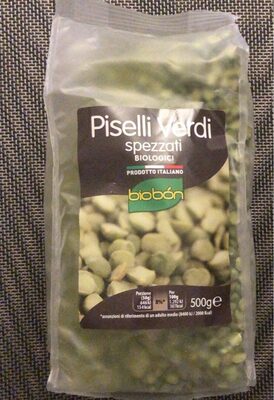 Piselli verdi spezzato - Produkt - it