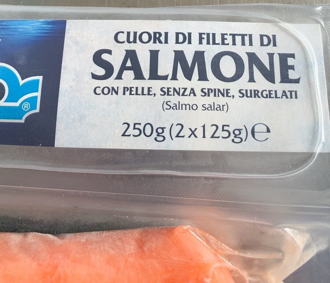 Cuori di filetti di salmone - Prodotto