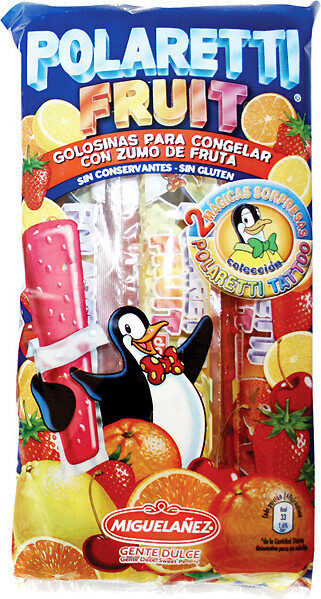 Fruit flash golosinas para congelar surtidos con zumo de frutas - Produktua - fr