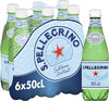 S.PELLEGRINO eau minérale naturelle gazeuse 6x50cl PET - 产品
