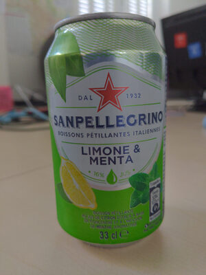 Sanpellegrino limone e menta 33cl - Product - fr