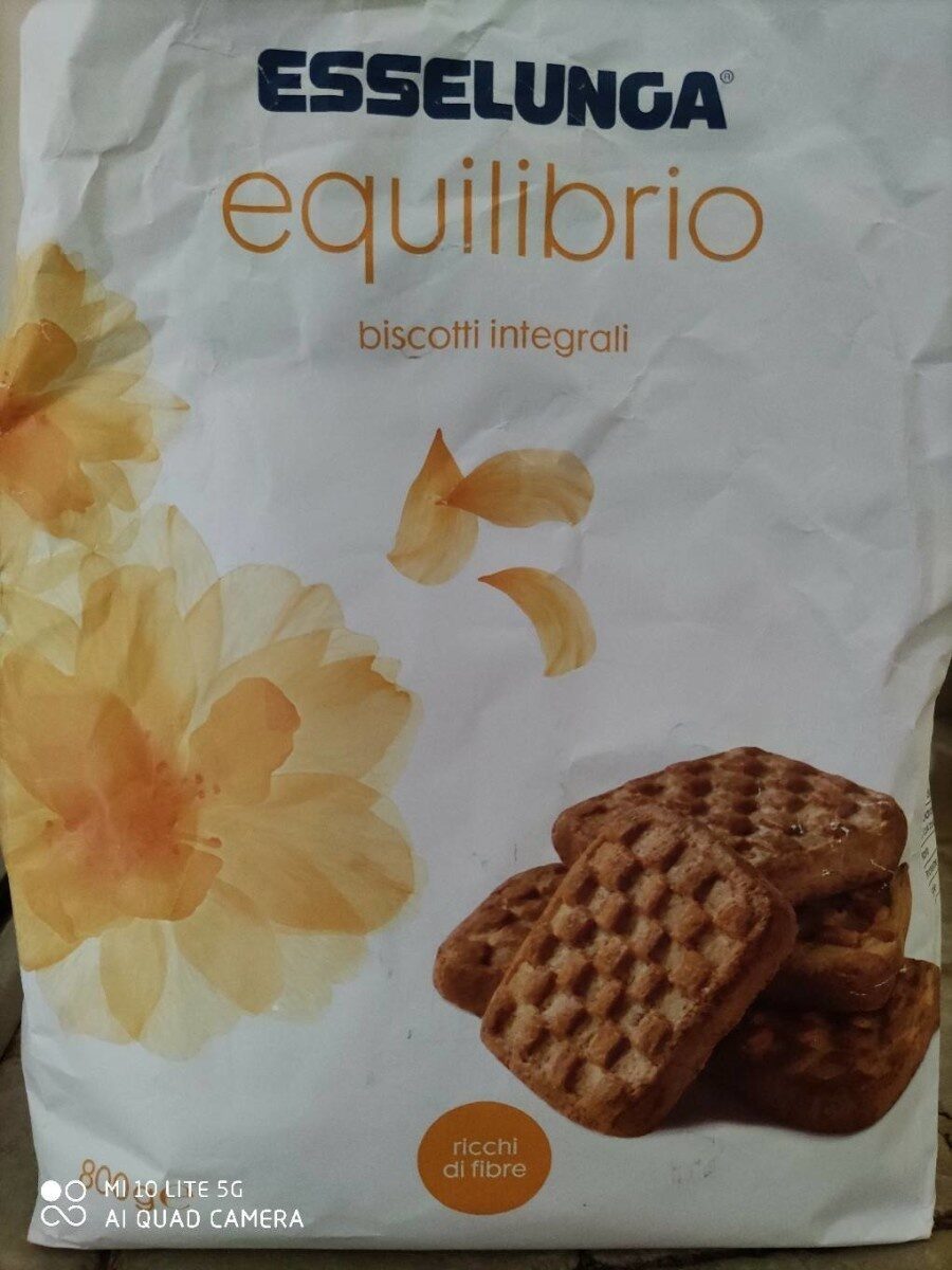 Biscotti integrali Equilibrio - Prodotto