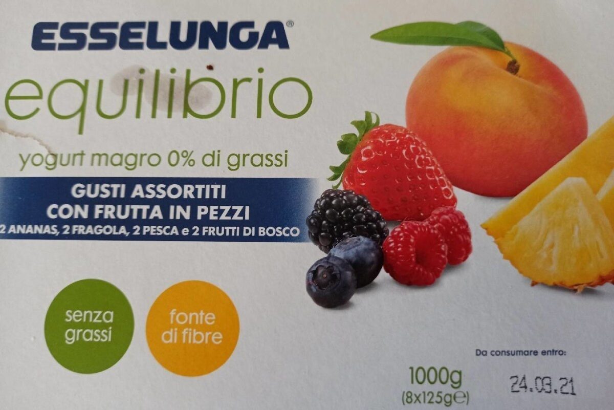 Esselunga Equilibrio yogurt magro 0% di grassi - Product - it