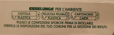 Minestrone cremoso - Istruzioni per il riciclaggio e/o informazioni sull'imballaggio