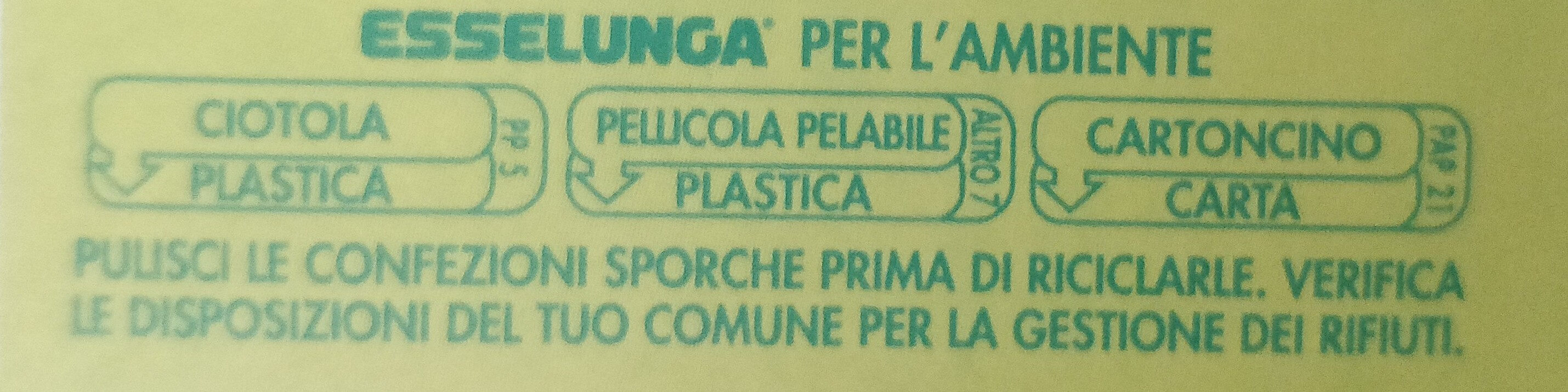 Purè con patate zucca e carote - Wiederverwertungsanweisungen und/oder Verpackungsinformationen - it