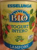 Yogurt intero lampone bio - Produit