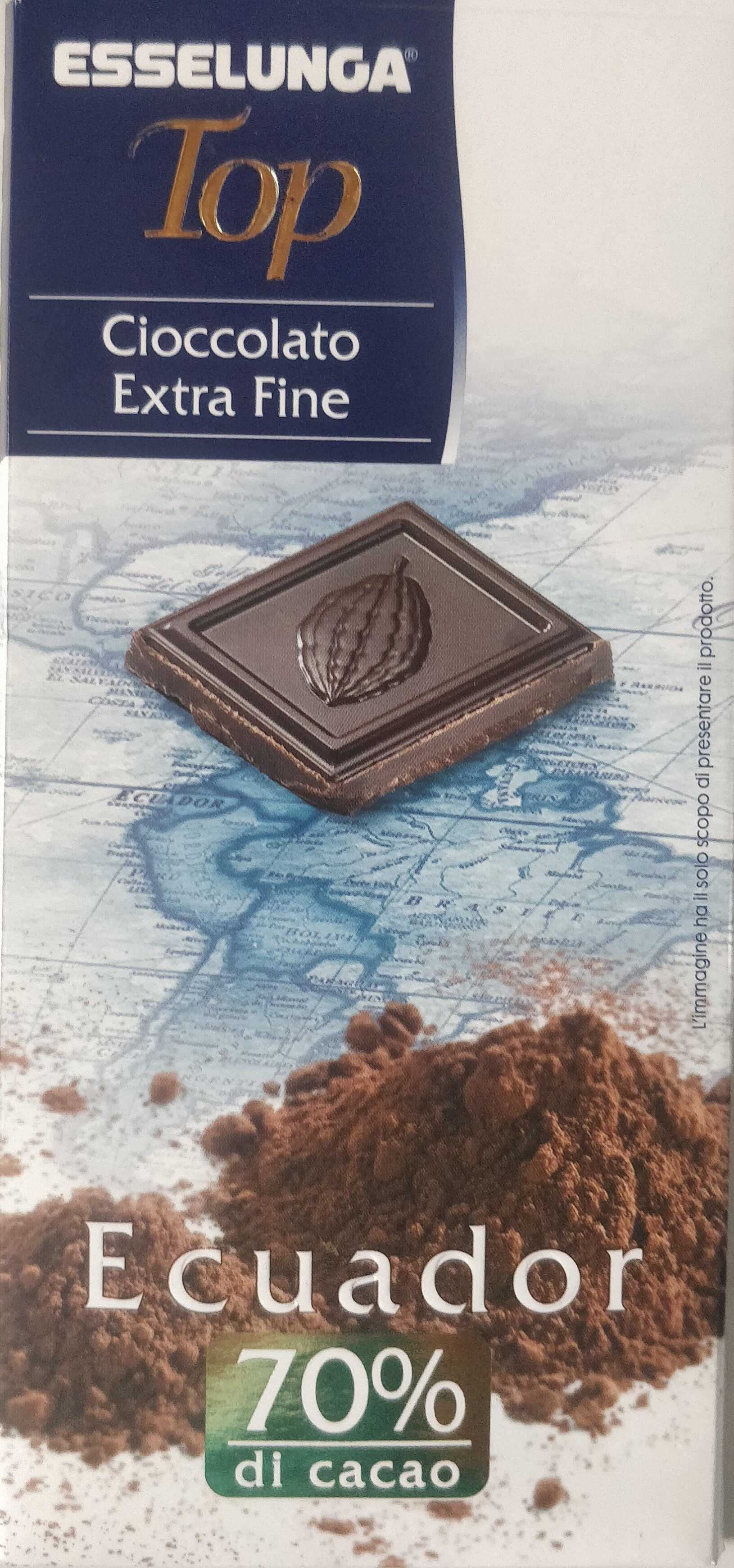 Cioccolato extra fine Ecuador 70% di cacao - Product - it