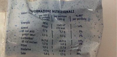 Paella saporita - Valori nutrizionali
