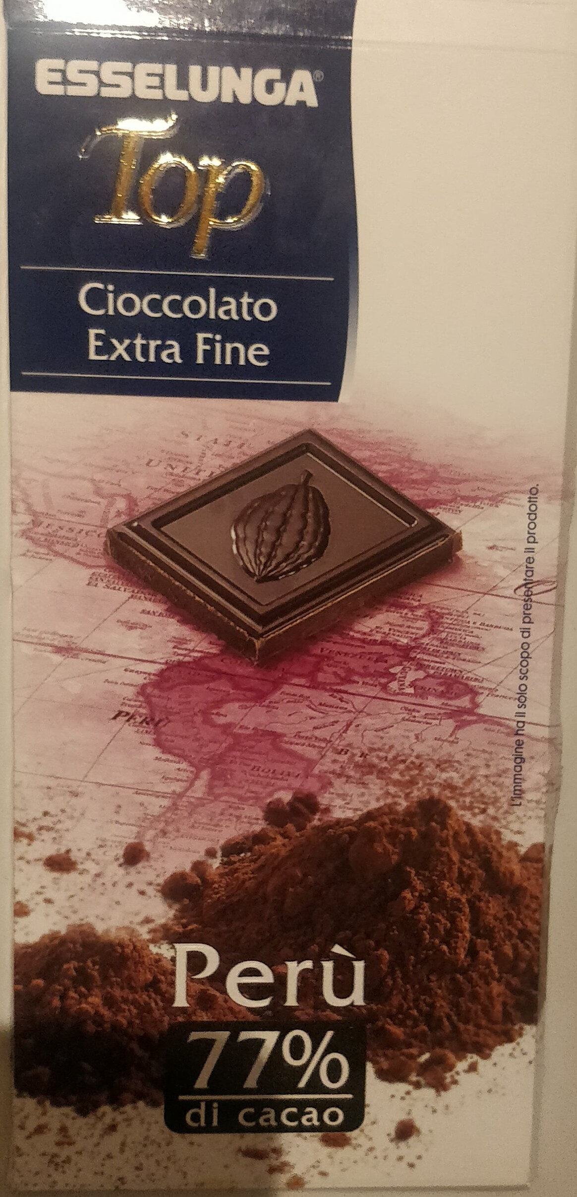 cioccolato extra fine Perù 77% di cacao - Product - it