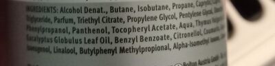 borotalco spray - Ingredients