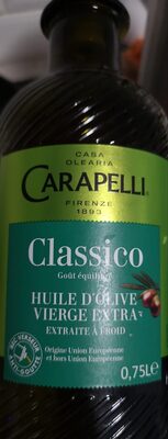 Huile d'olive vierge extra Classico - Produit