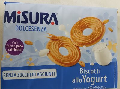 Misura dolcesenza biscuits prepared with yogurt - 3