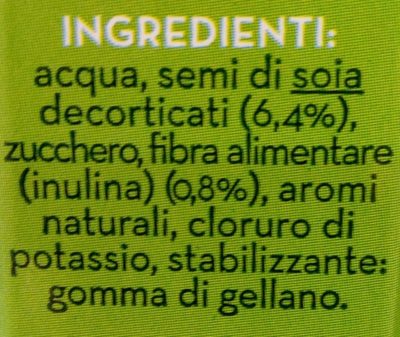 Soia - Ingredienti