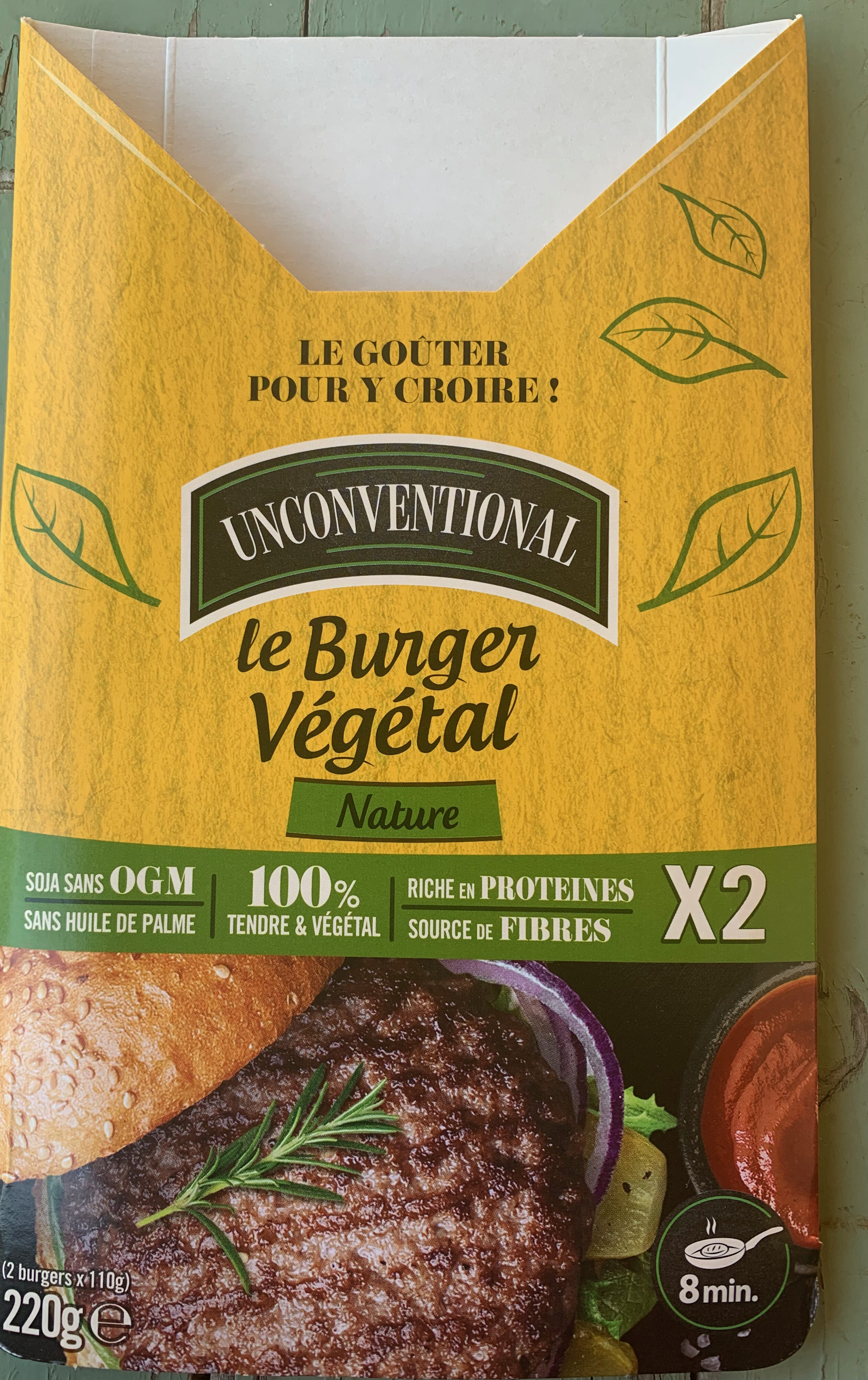 Le burger végétal - Prodotto - fr