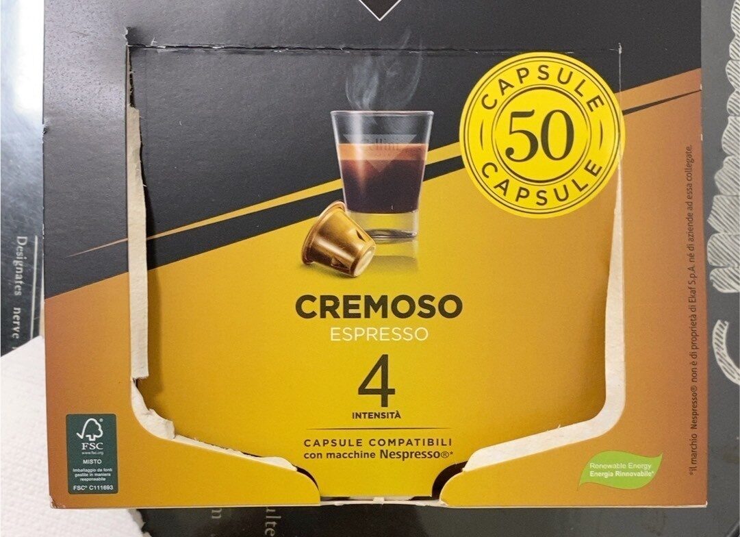 Cremoso espresso - Prodotto