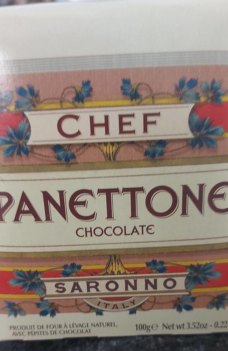 Panettone chocolate - Produit - en