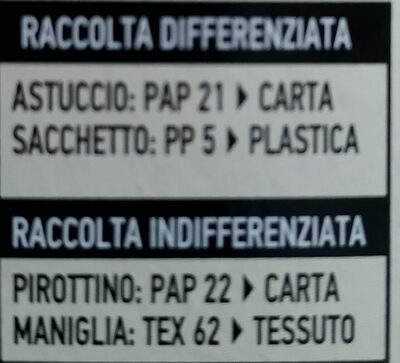 Panettone chocolate - Instruction de recyclage et/ou informations d'emballage - en