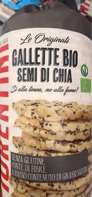 galette bio aux graines de chia - Produktua - it